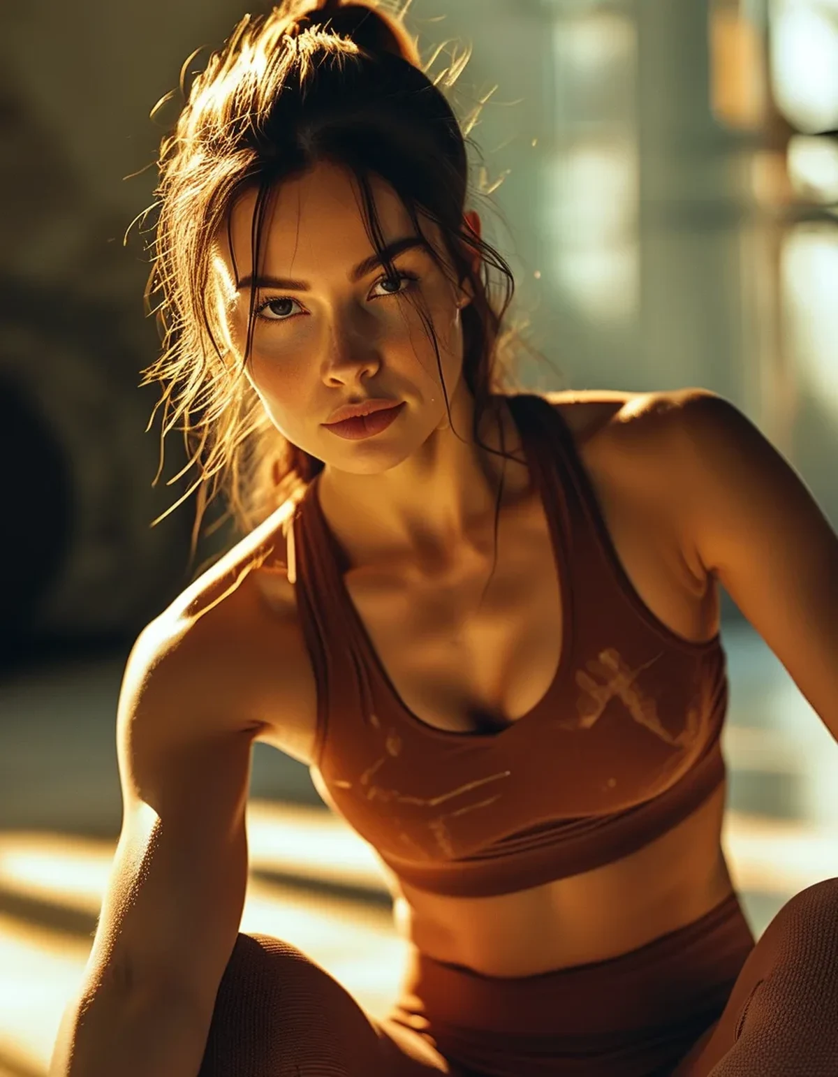 Why Earth-Tone Activewear Photographs Better for Fitness Content